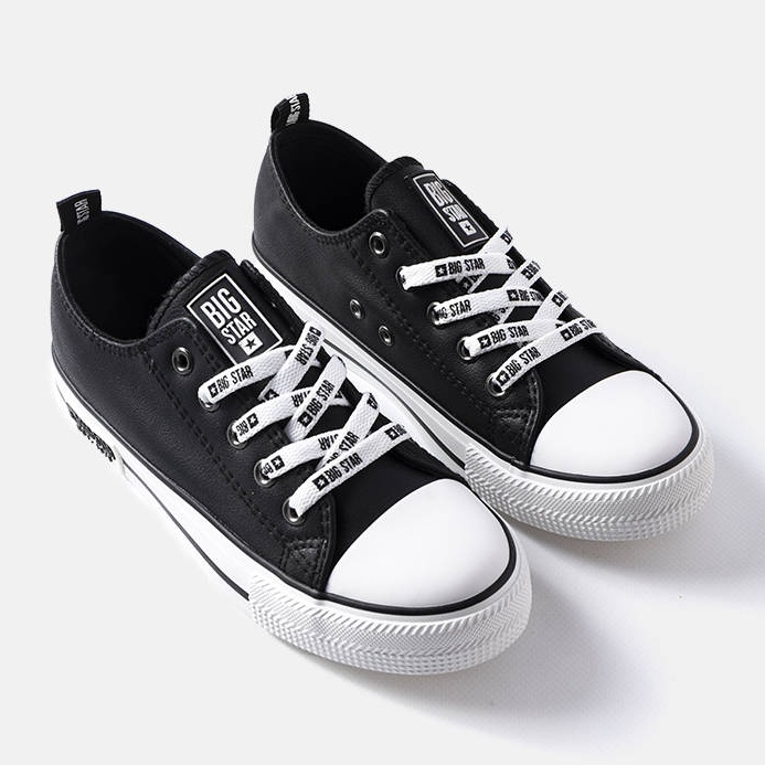 Crne Big Star dječje tenisice KK374039 crna 1