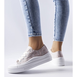 Sive tenisice s platformom iz Bélaira siva 1