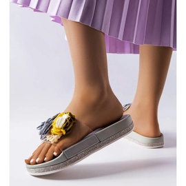 Sive japanke s prozirnim gornjištem od Hétu siva 1