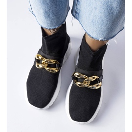 BM Baptiste crne tenisice s lancem crna 1