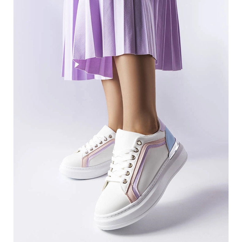 Bijele tenisice s debelim potplatom iz Soucyja bijela 1