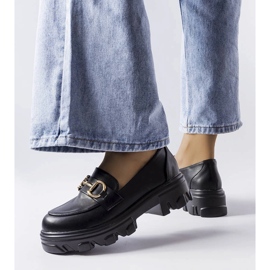 Crne brogove s kopčom iz Masona crno 1