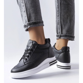 Bonevil crne svjetlucave tenisice crna 1