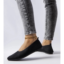 Drouin crne balerinke od tkanine crna 1