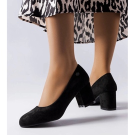 Crne elegantne Picard cipele crno 1