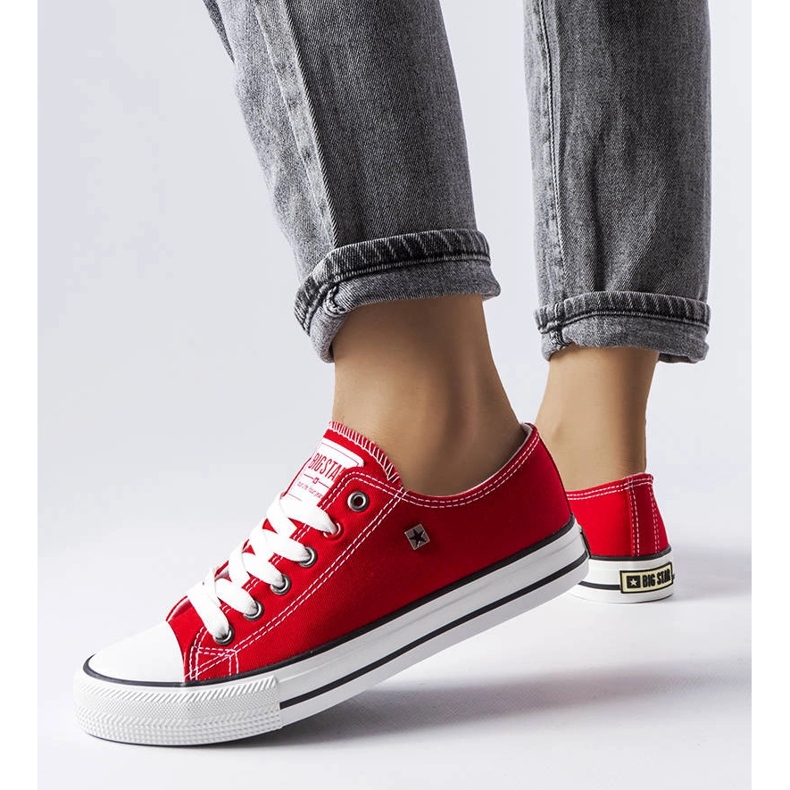 Crvene klasične tenisice Big Star T274020603 crvena 1