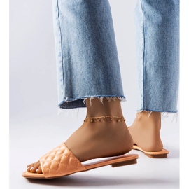 Narančaste prošivene papuče iz Labrie narančasta 2