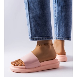 Ružičaste papuče na Paquette platformi ružičasta 2