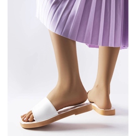 Chatigny bijele gumene papuče bijela 1