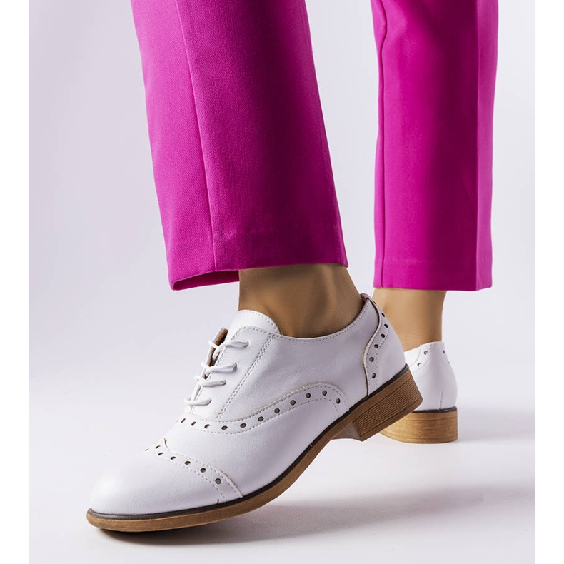 Bijele cipele LS5379 Bijele bijela 1