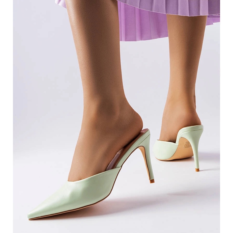 Zeleni klizači na Drainer peti zelena 1