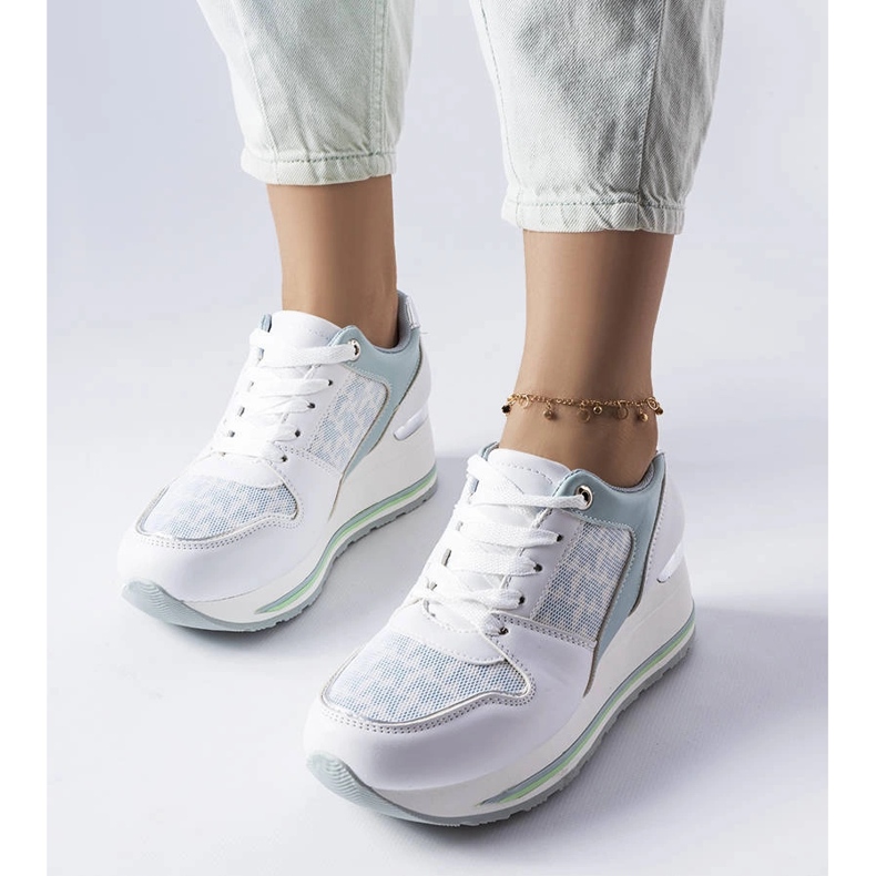 Zelene tenisice na klin od Pouliotte zelena 1