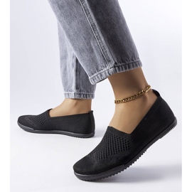Crne slip-on tenisice iz Mazureta crna 1