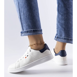 Mothé bijele tenisice od eko kože bijela 1