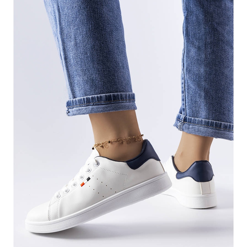 Mothé bijele tenisice od eko kože bijela 1