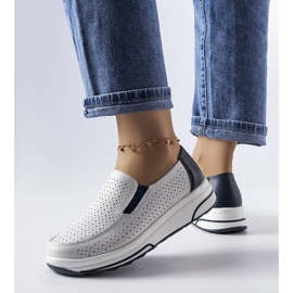 Bijele ažurne kožne cipele iz Ailentine bijela 1