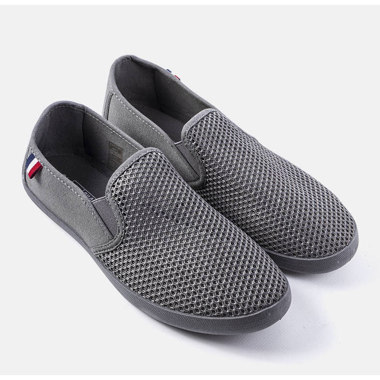 Muške sive ažur tenisice iz Garibaldija siva 1