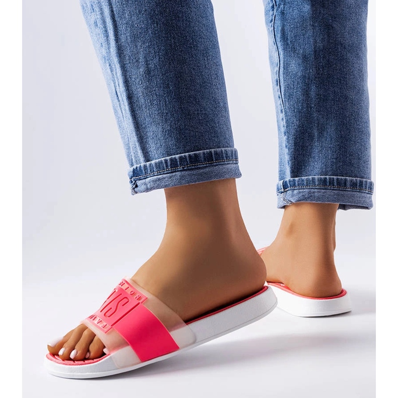 Ružičaste gumene papuče iz Pariza ružičasta 1