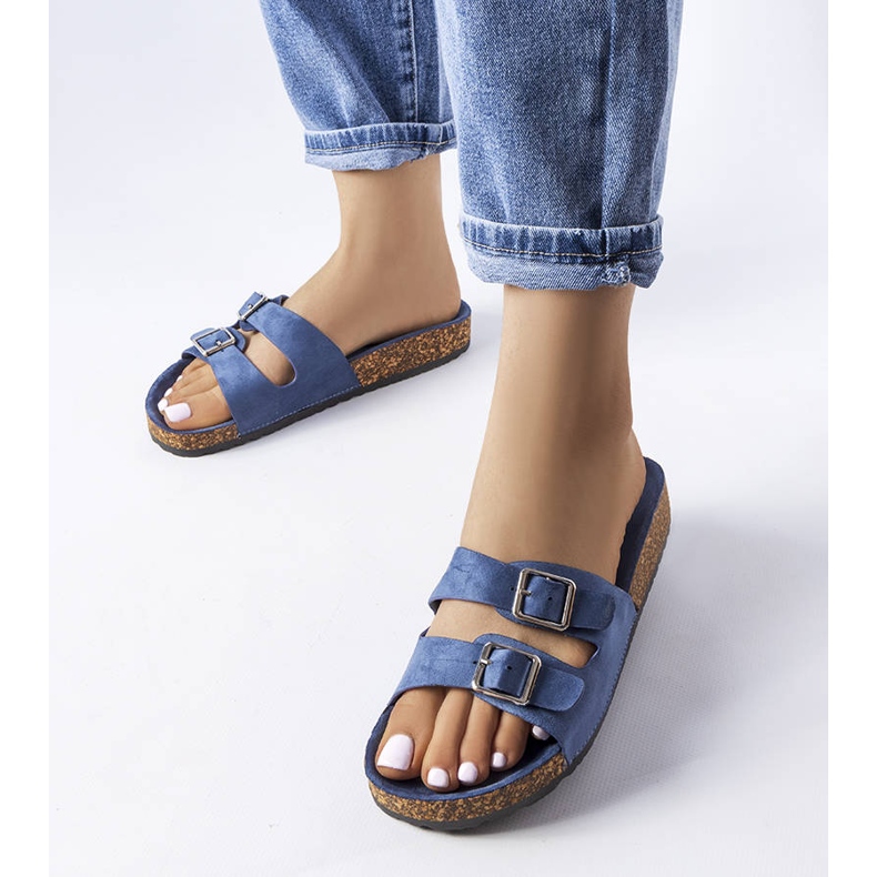 Mornarsko plave tobogane s potplatom od Cincinna pluta plava 1