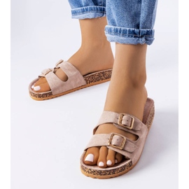 Smeđe mule s plutenim potplatima iz Cincinne smeđa 1