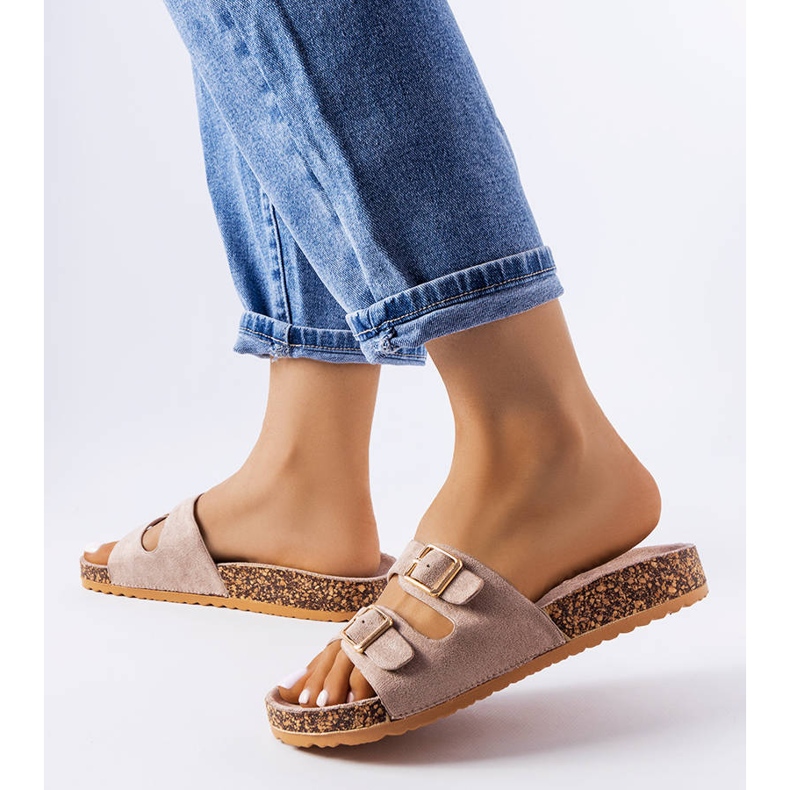 Smeđe mule s plutenim potplatima iz Cincinne smeđa 2