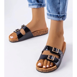 Crne tobogane s plutenim potplatom iz Cincinne crno 1