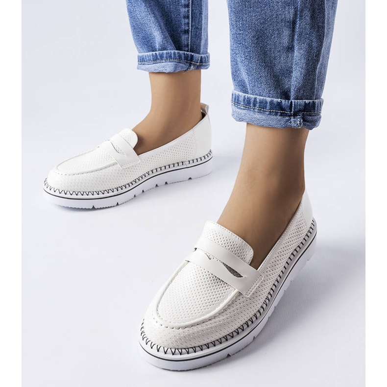 Bijele perforirane cipele iz Bloomsburga bijela 1