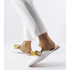 Hickory bijeli klizači s lancem bijela 1