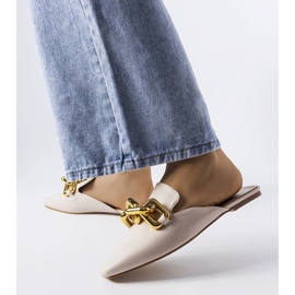 Bež natikače s Hickory lancem 1