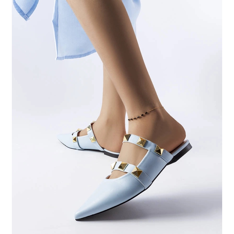 Ruckman plave sandale s nitnama plava 1