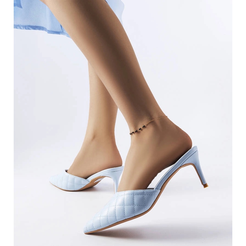 Plave prošivene japanke iz Lamberta plava 1