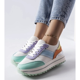 Zelene tenisice sa svjetlucavim umetcima iz Langa zelena 1