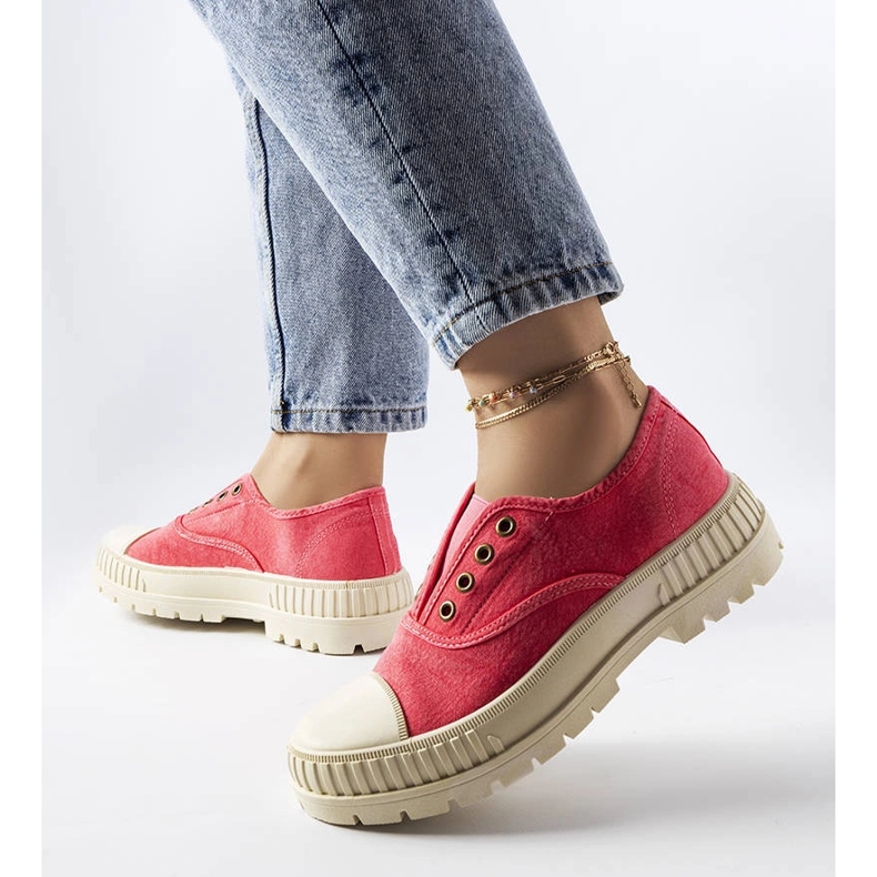 Tamno ružičaste tenisice iz Waltona ružičasta 1