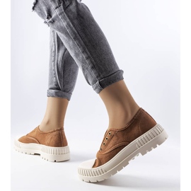 Smeđe tenisice iz Waltona smeđa 1