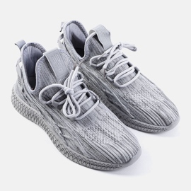 Muške sive Big Star tenisice LL174339 siva 1