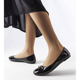 Lakewood crne lakirane balerinke crna 1