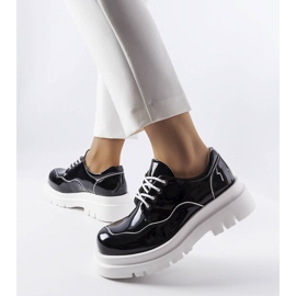 Crne brogove na masivnom Cheshire potplatu crna 1