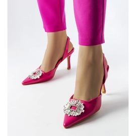 Moïse ružičaste cipele od kubičnog cirkonija ružičasta 1