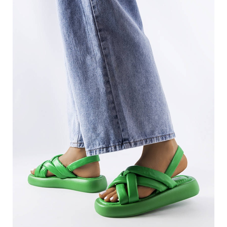 Primeau zelene platformske tobogane zelena 1