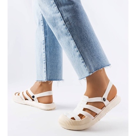 Canton bijele gumene sandale bijela 1