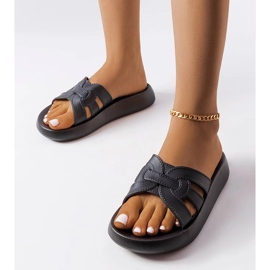 Coudert crne gumene tobogane crna 1