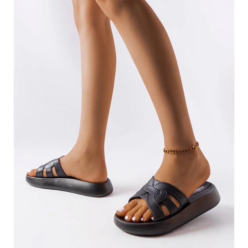 Coudert crne gumene tobogane crna 2