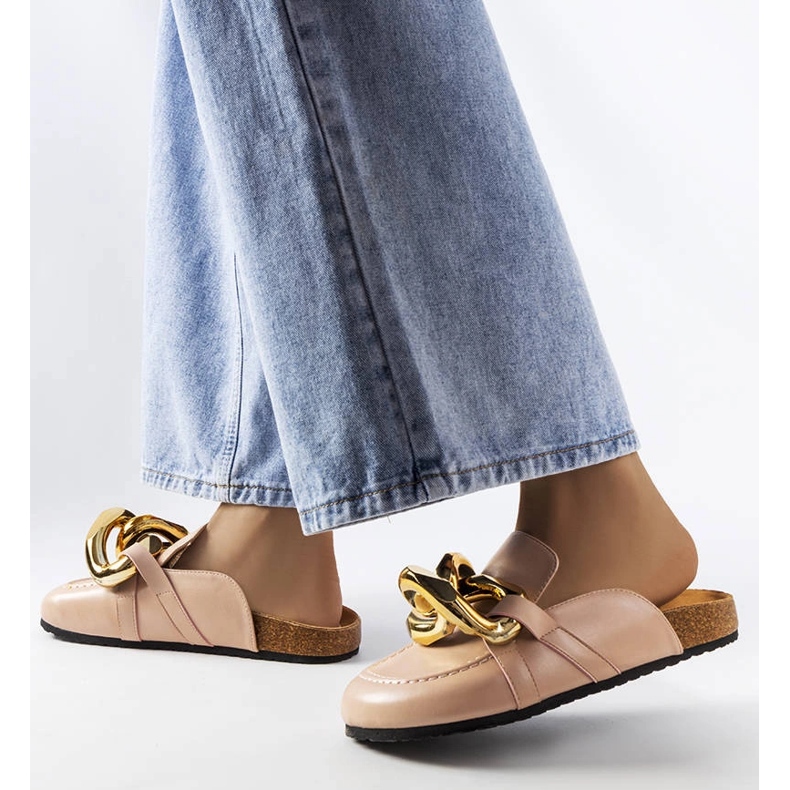 Ružičaste papuče s lancem od Christelle ružičasta 1