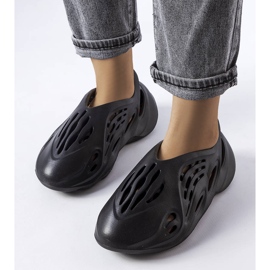 Tobogani od crne pjene Julienne crno 1