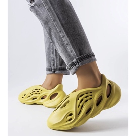 Julienne zelene pjenaste papuče zelena 1