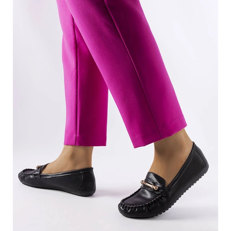 Crne mokasine s mat završetkom iz Sorela crno 1