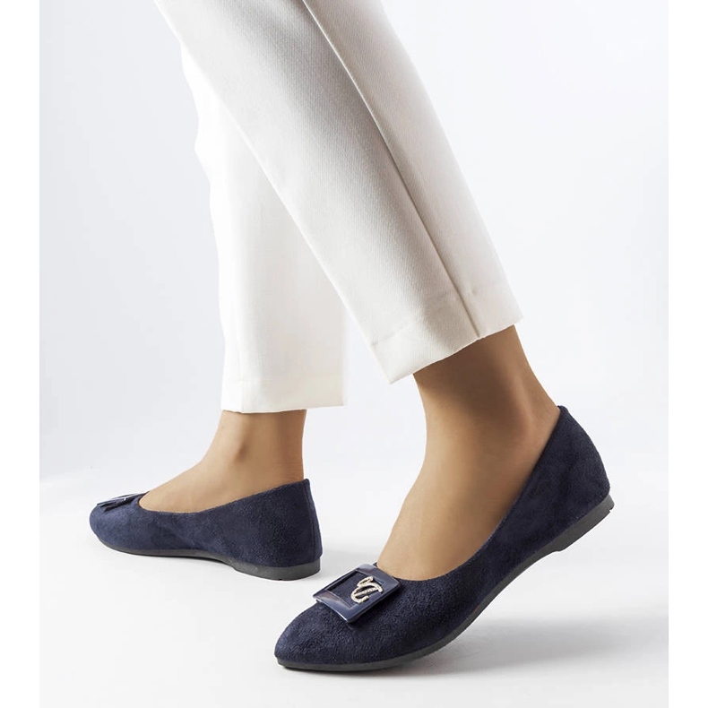 Mornarske balerinke sa kamenčićima iz Fleminga plava 1