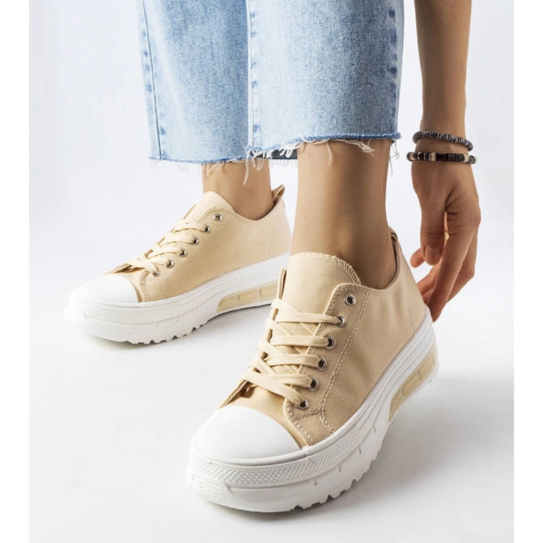 Bež tenisice s platformom iz Hawthornea 1