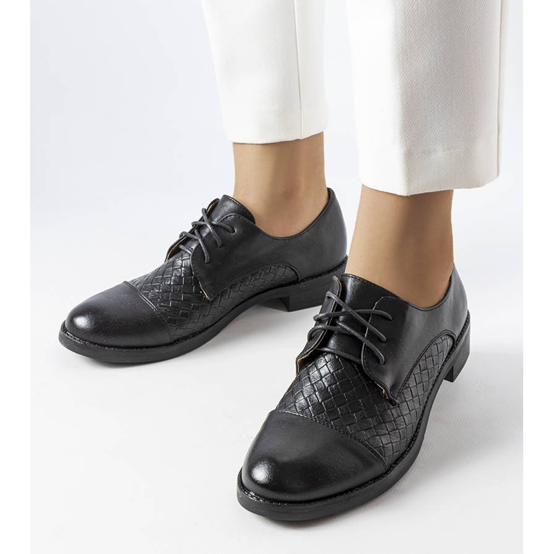 Bež brogovi LS5379 Taupe crna 1