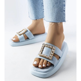 Fusbert plavi klizači s kamenčićima plava 1